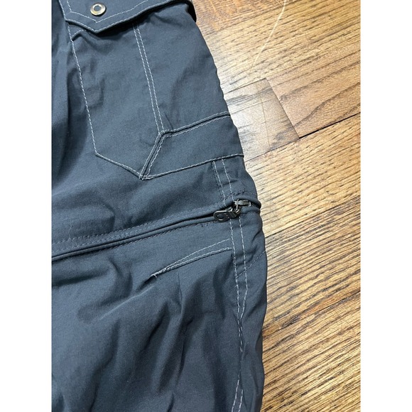 Kuhl Renegade Convertible Pants Mens 38x30 Gray Stealth Hiking Outdoor Zip Off - Picture 2 of 6